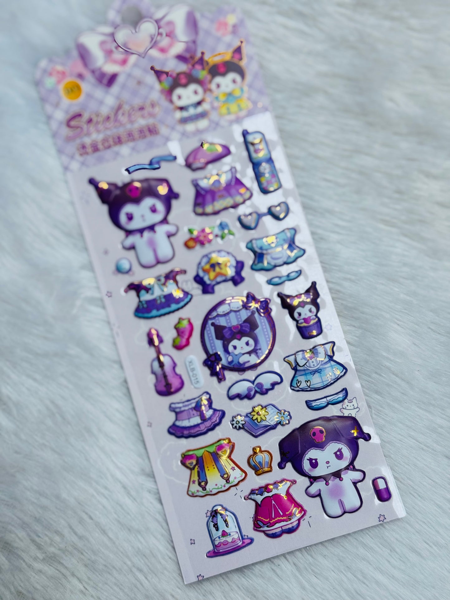 Kuromi stickers