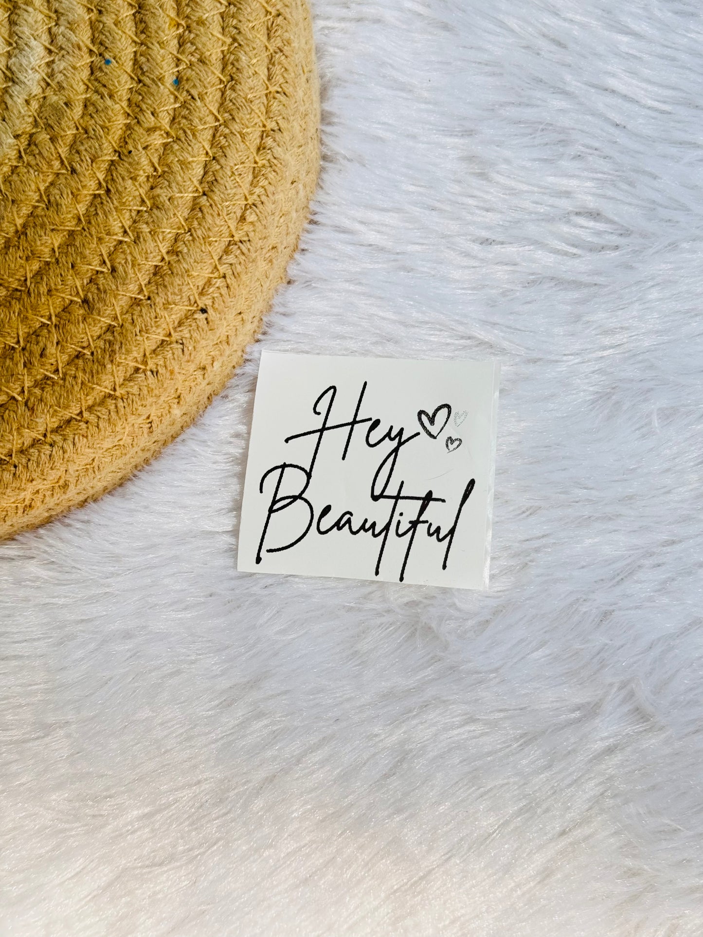 Hey Beautiful sticker