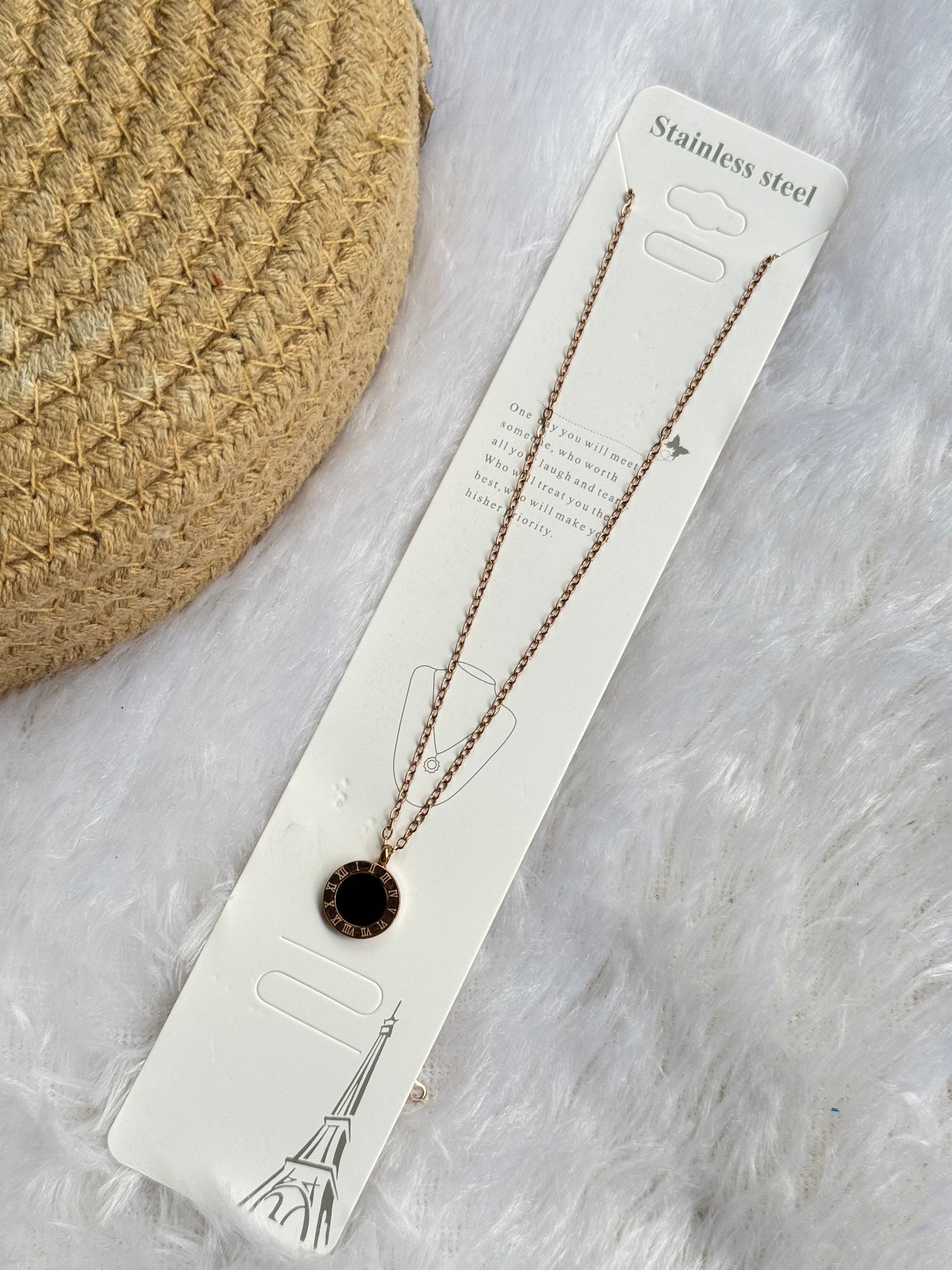 Stainless steel necklace