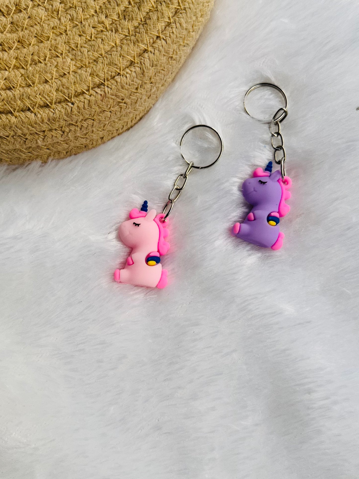 Unicorn keychain