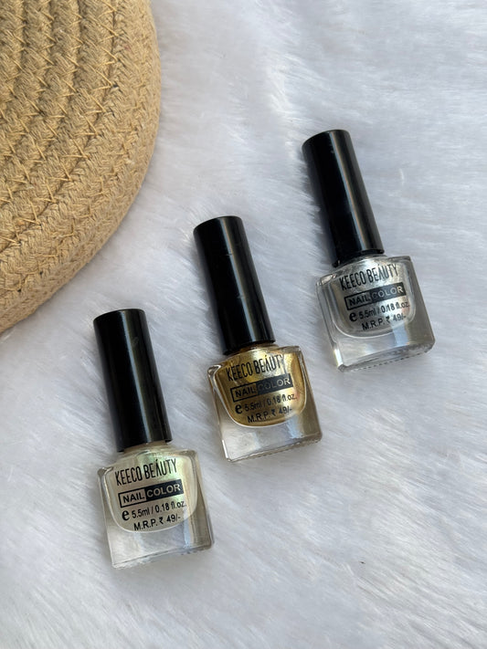 Glittery nailpolish