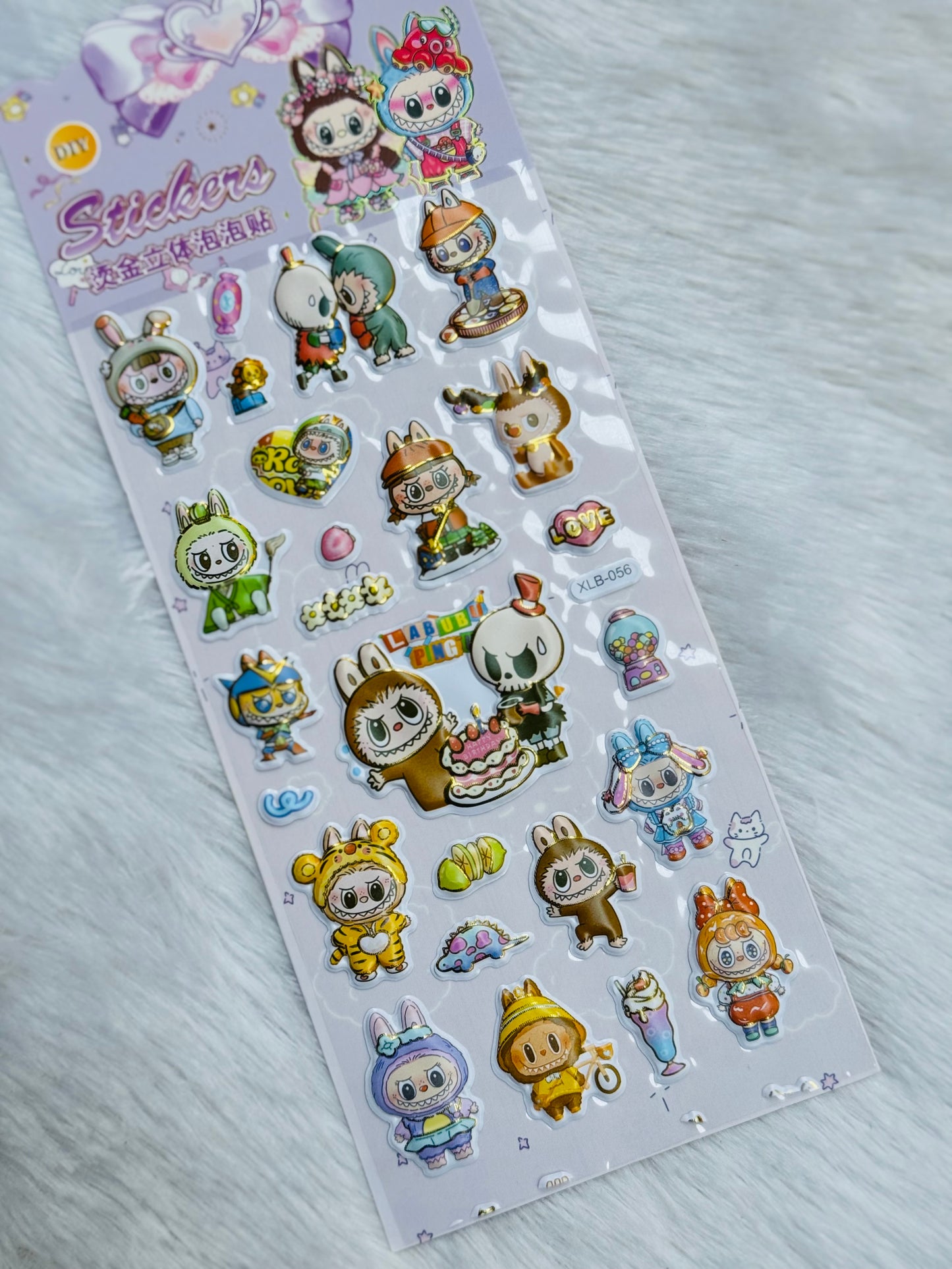 Labubu stickers