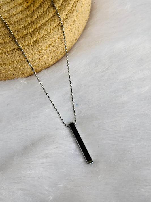 Men’s 3D cuboid chain