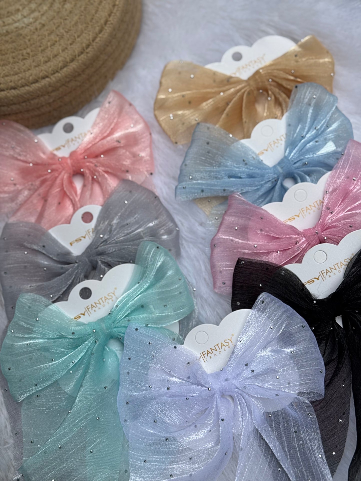 Organza Hair Bows