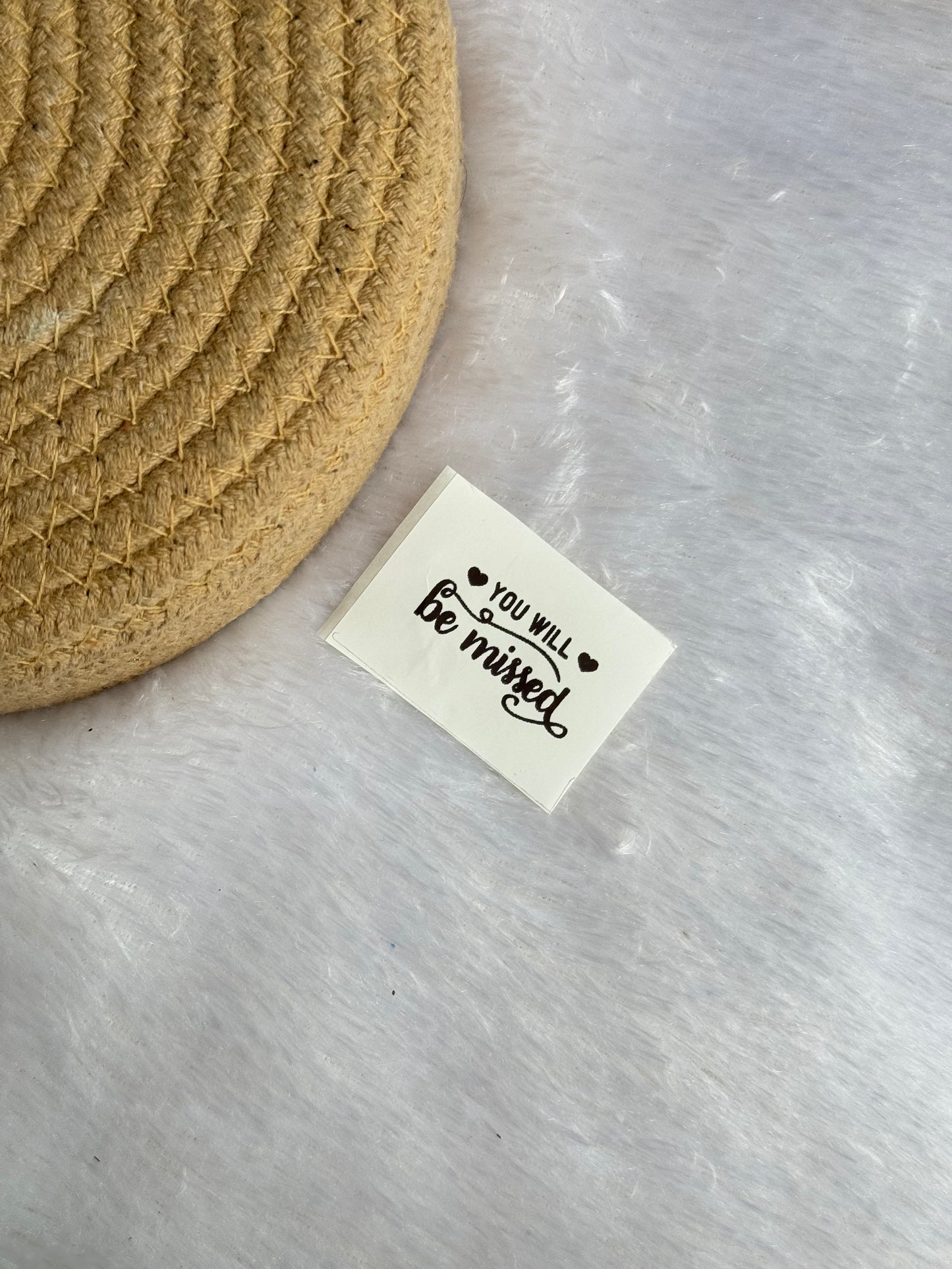 Missed sticker