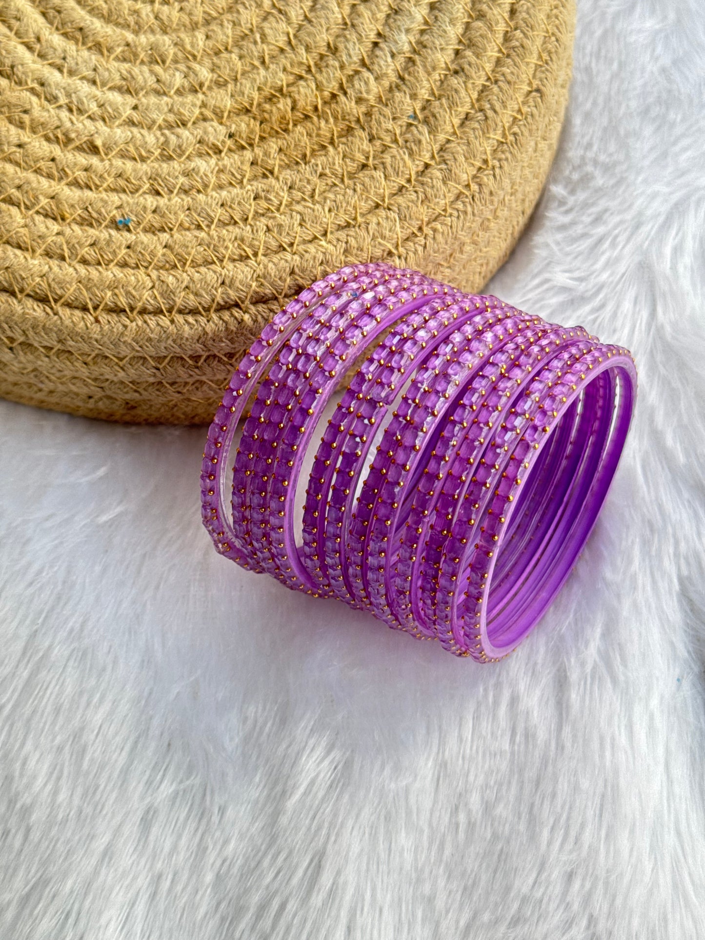 Glass bangle
